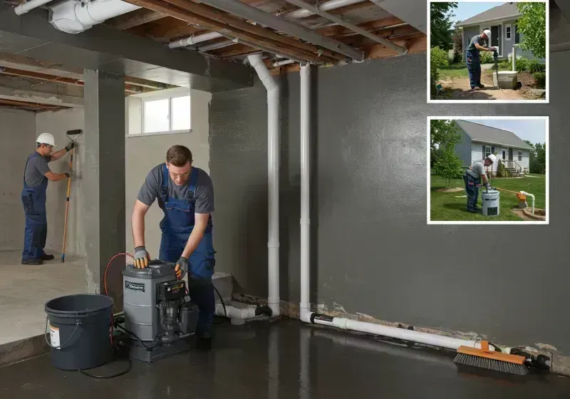 Basement Waterproofing and Flood Prevention process in Hillsboro, IL